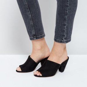 ASOS HEDDON Kitten heel Mules